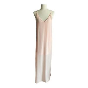 PRETTY BY RORY-MAXI DRESS-PEACH COLOR-SIZE SMALL